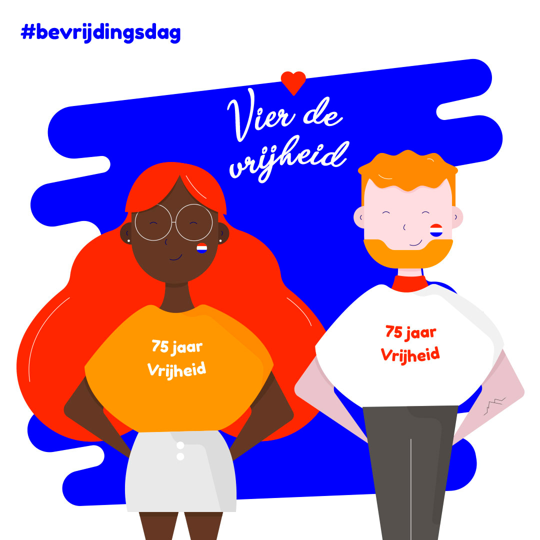 Animatie bevrijdingsdag